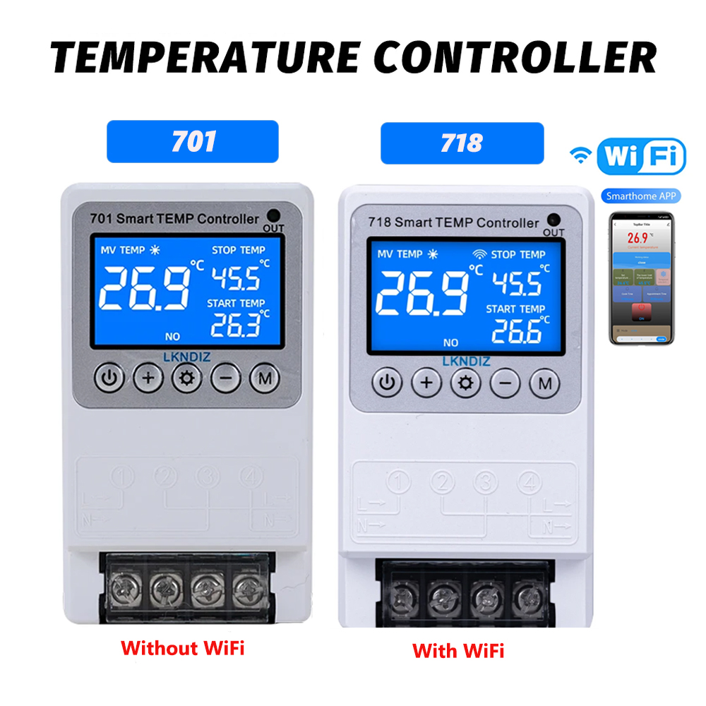 Wifi Thermostat - Regolatore WIFI intelligente della temperatura Controllo