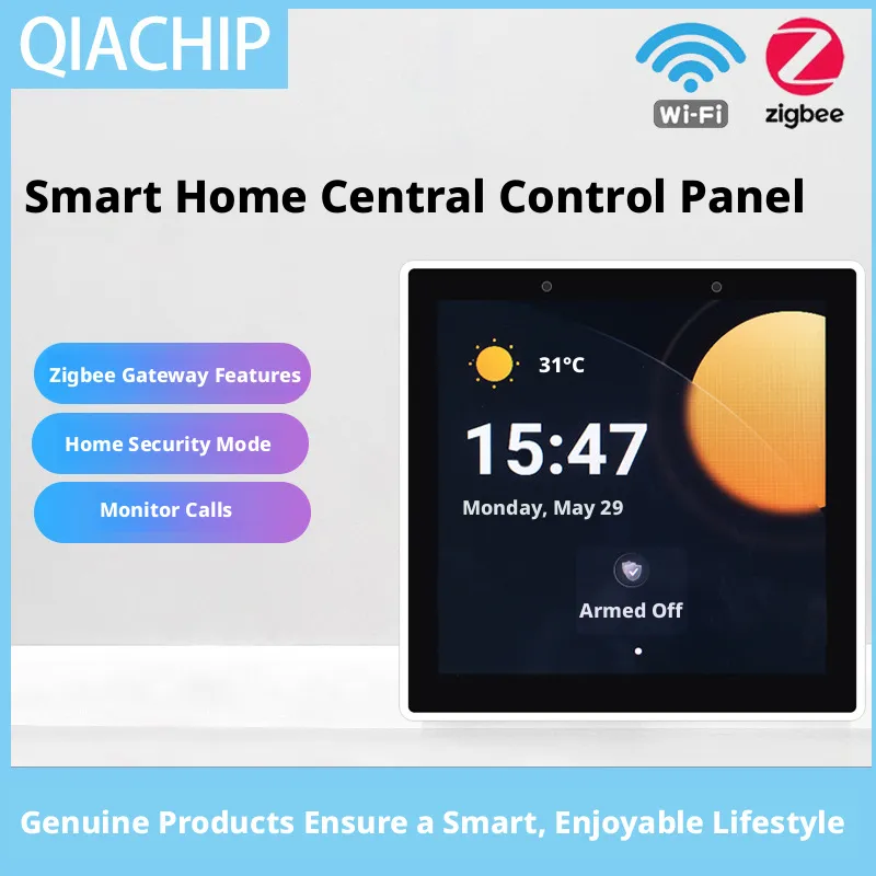 Smart Home Touchscreen Control Panel - Pannello di Controllo Centrale Multifunzione Smart