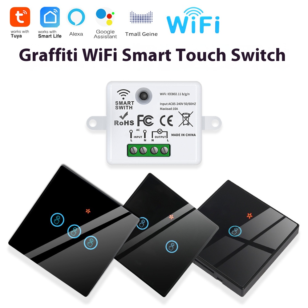 Smart Light Switch - Dispositivo di Spegnimento Intelligente Tuya con