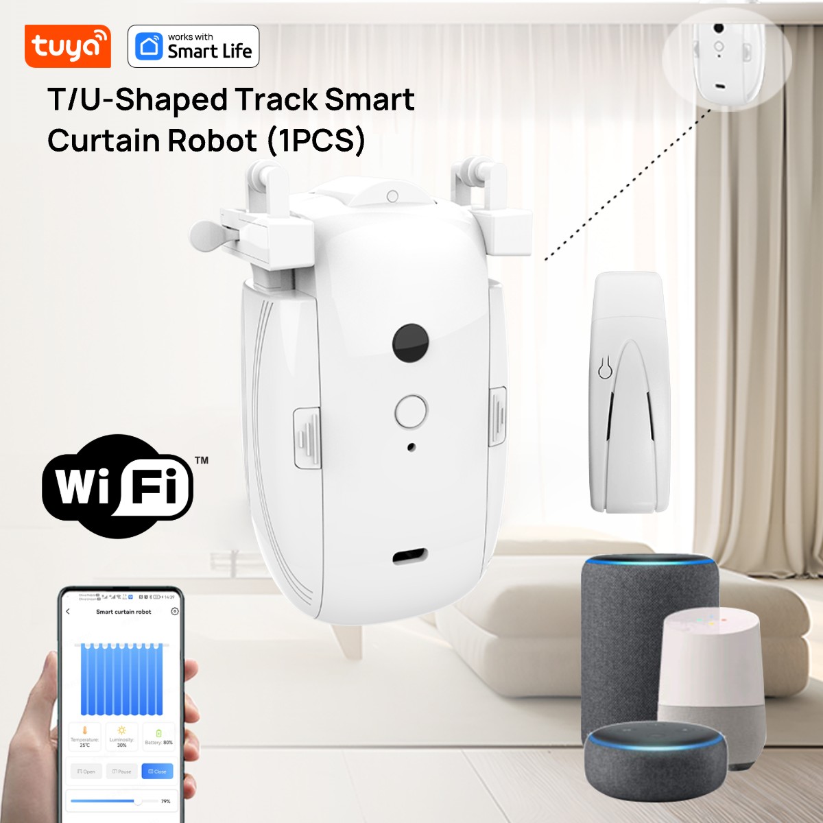 Smart Home Zentrale - Robot per tende Tuya Smart WiFi