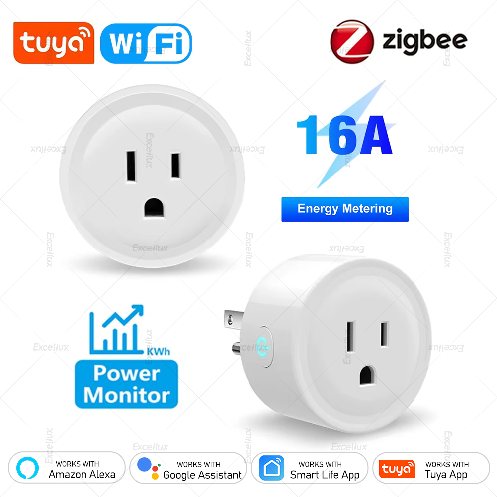 Wifi Smart Plug - Presa Intelligente Tuya 16A Zigbee WiFi