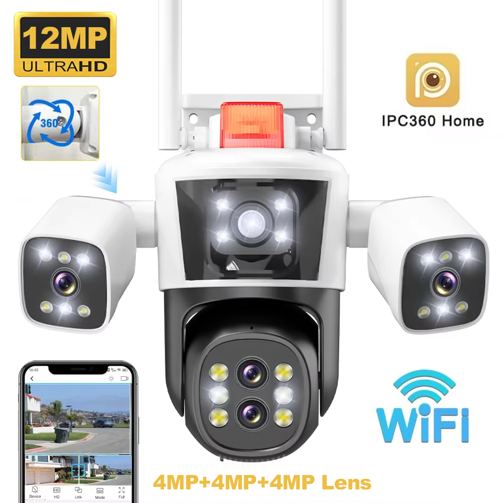 Smart Home Cctv Camera - Telecamera IP WiFi Wireless da Esterno