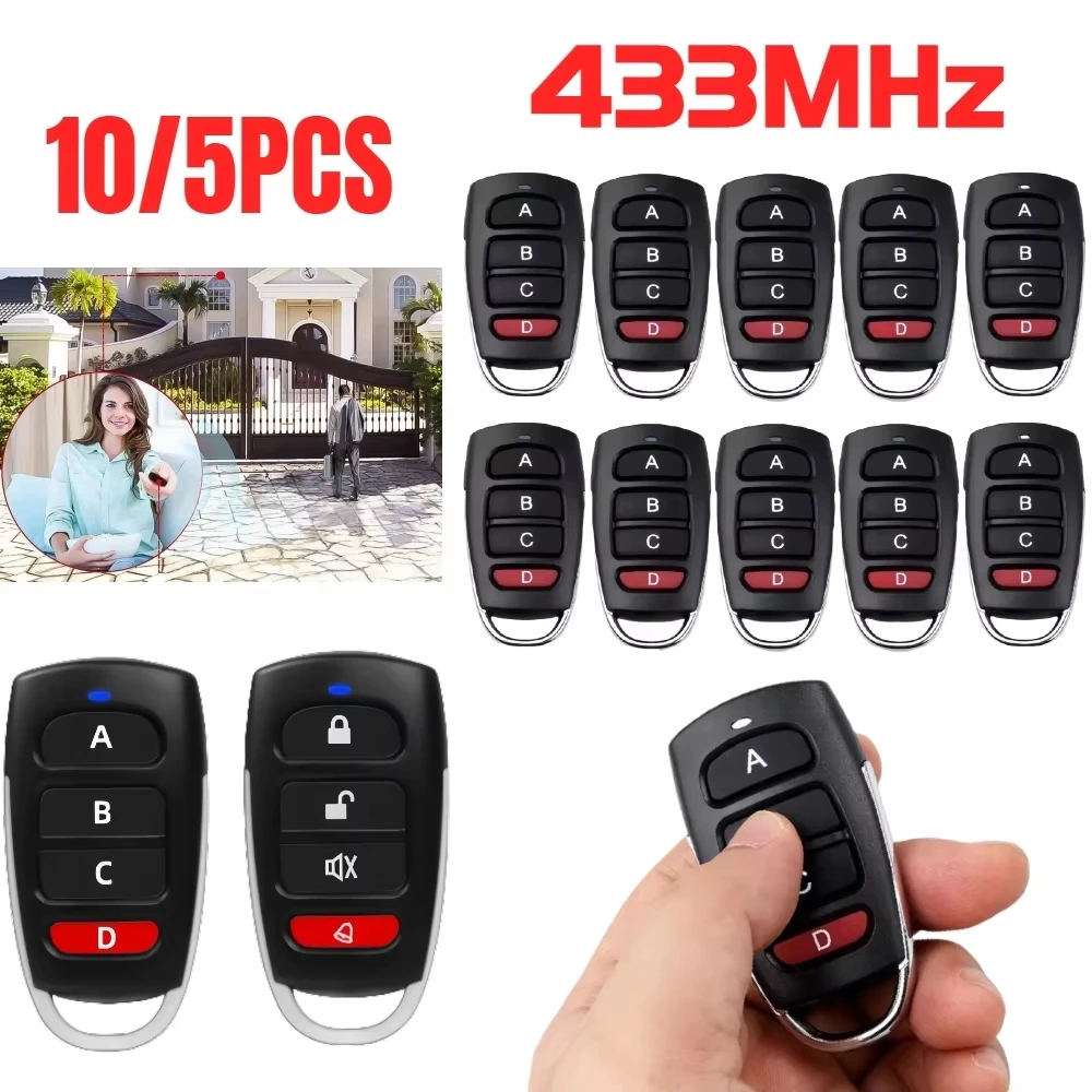 Smart Garage Door Opener - 10/5 pz ABCD/Serratura Sblocco 4 Bottoni