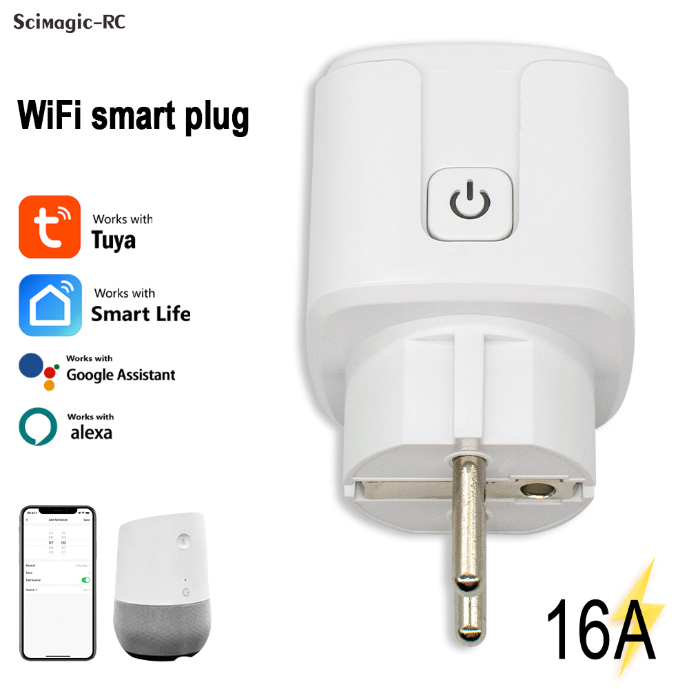Wifi Smart Plug - Presa WiFi Tuya Smart Plug 16A