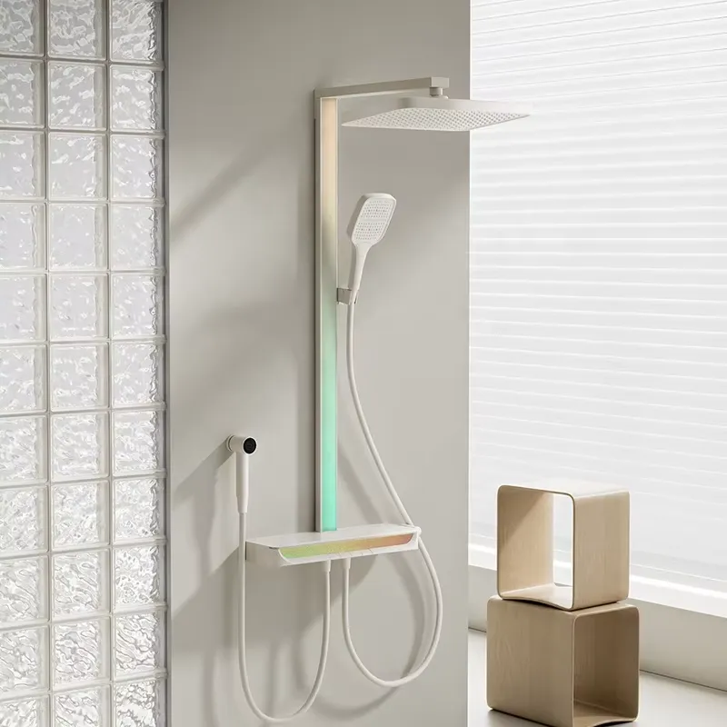 Smart Home Thermostat - Set Doccia Digitale a Cascata in