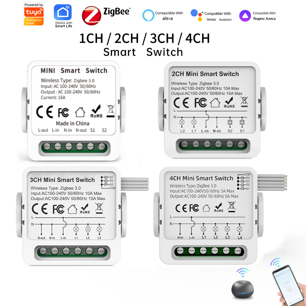 Smart Home Yale - Interruttore Intelligente Tuya Zigbee 3.0 a