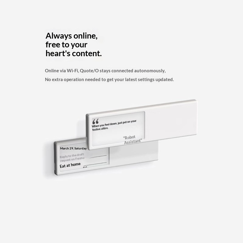 Smart Home Quotes - Offerta: O Smart Display E Ink