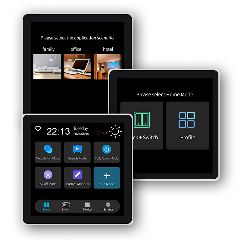 Smart Home Touchscreen Control Panel - FUERS Touch Screen da 4 pollici