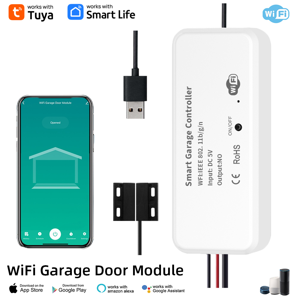 Smart Garage Door Opener - Smart Garage Door Opener DC5V Telefono