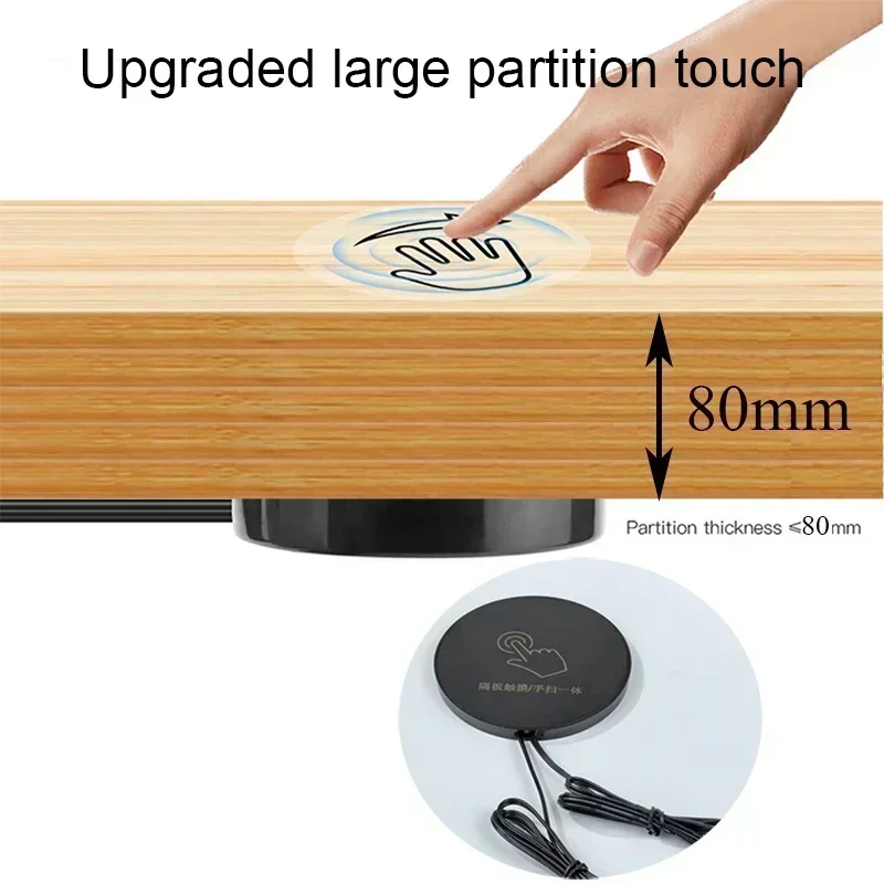 Smart Home Touchscreen Control Panel - Interruttore con sensore tattile dimmerabile a