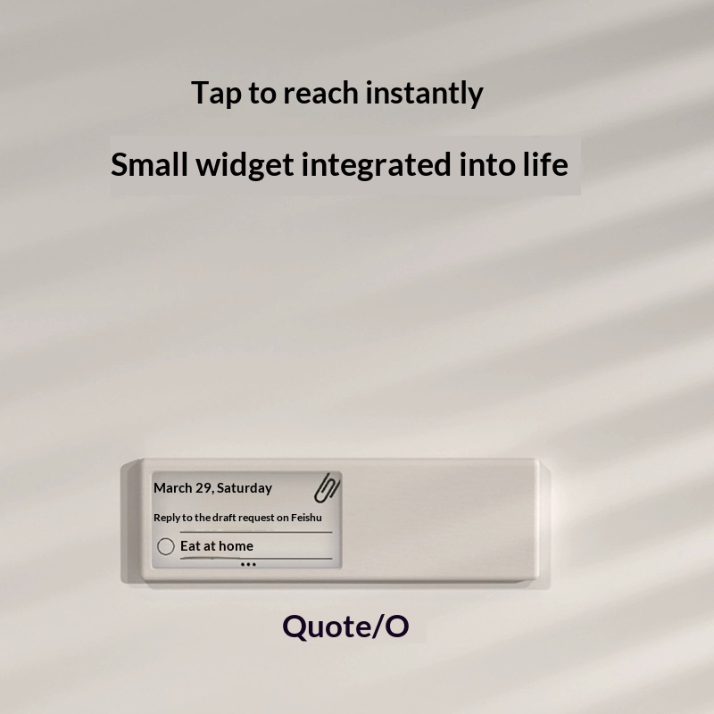 Smart Home Quotes - Offerta: O Smart Display E Ink
