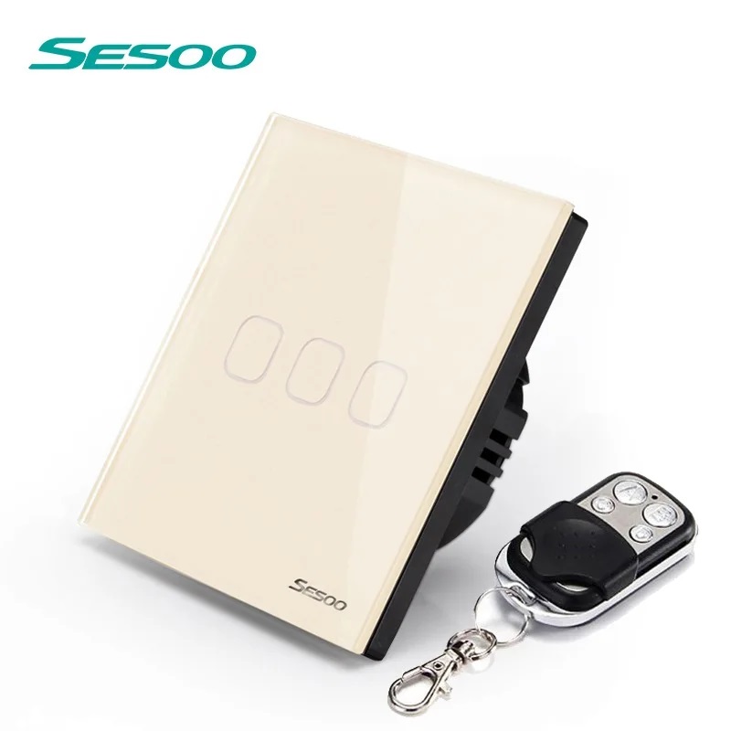 SESOO Remote Touch Switch, 3 G - Smart Home Touchscreen Control Panel recensione e prezzo