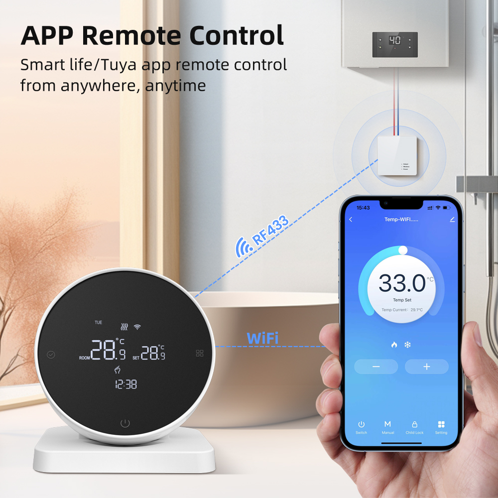 Termostato intelligente WiFi A - Smart Home Thermostat recensione e prezzo