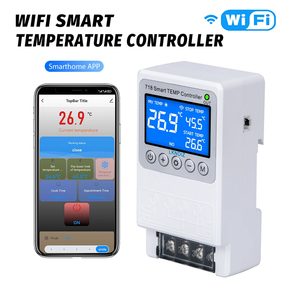 Regolatore WIFI intelligente d - Wifi Thermostat recensione e prezzo
