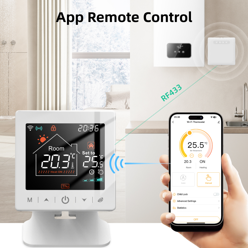 Termostato Wifi per casa intel - Smart Home Thermostat recensione e prezzo