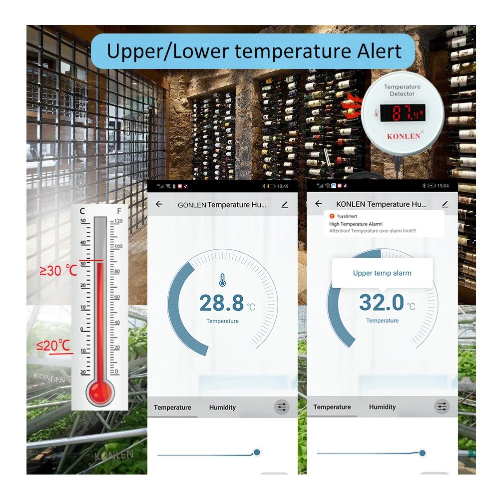 KONLEN Tuya Wifi Sensore di Te - Smart Home Thermostat recensione e prezzo