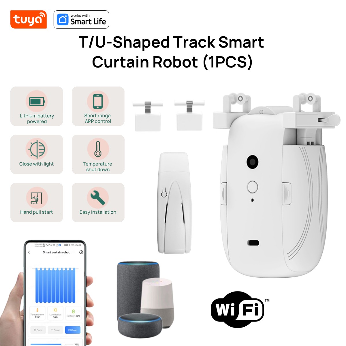 Robot per tende Tuya Smart WiF - Smart Home Zentrale recensione e prezzo