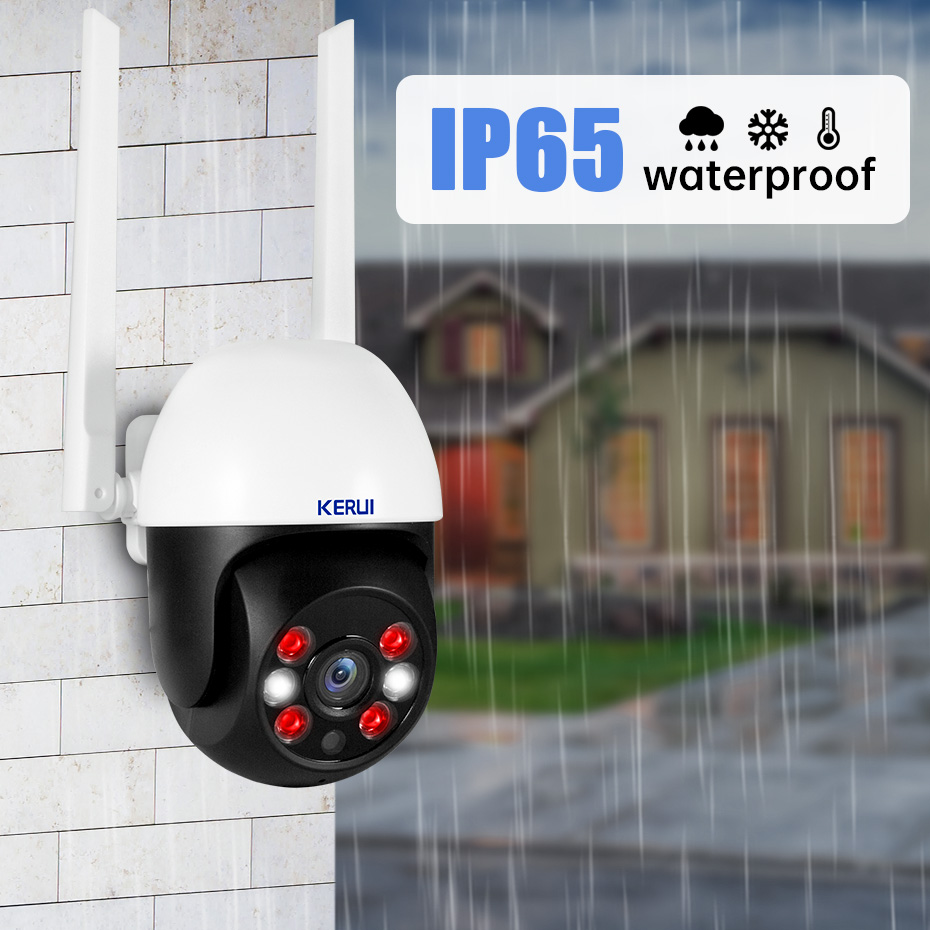Telecamera IP KERUI 5MP con Su - Smart Home Cctv Camera recensione e prezzo