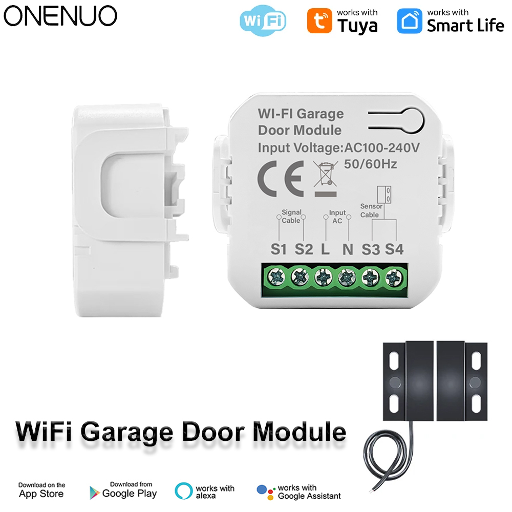 Smart Tuya WiFi Interruttore p - Smart Garage Door Opener recensione e prezzo