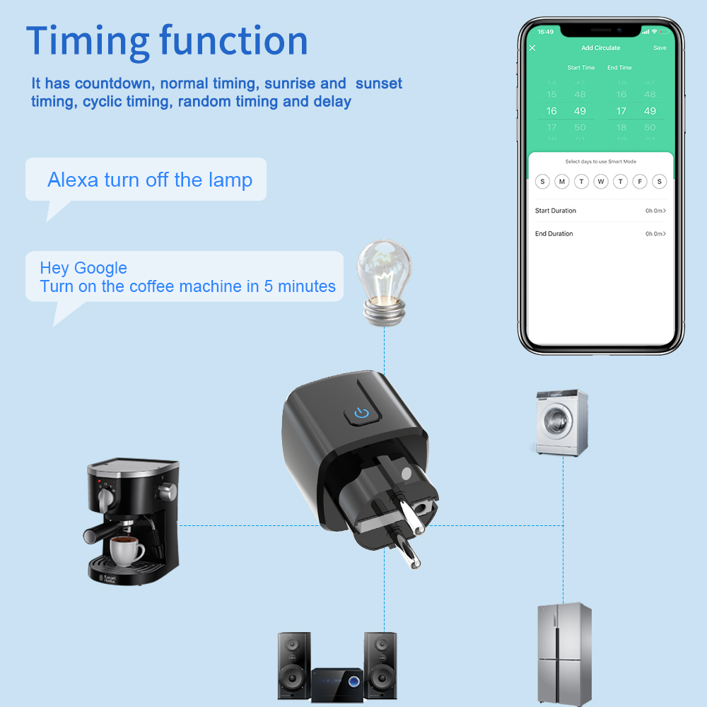 Presa Intelligente Tuya WiFi c - Wifi Smart Plug recensione e prezzo