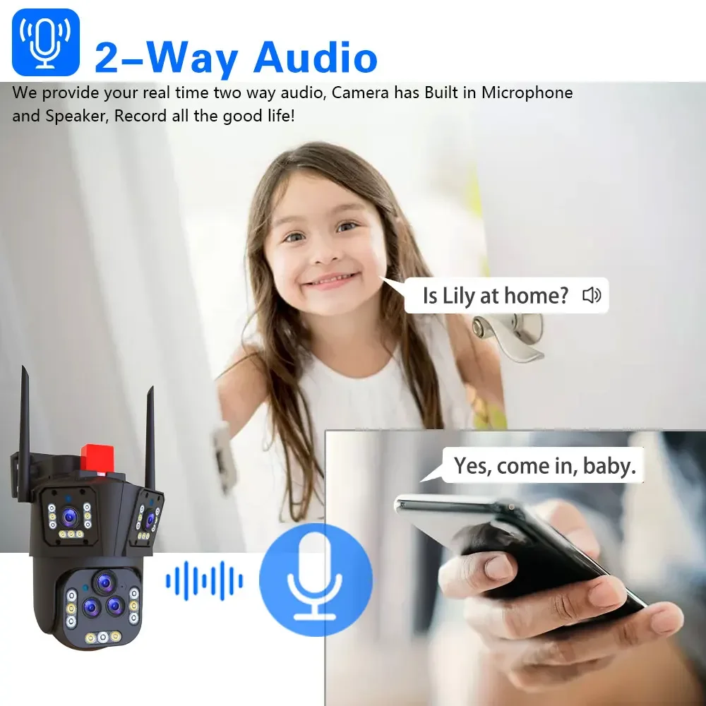 Ultra 20MP 10K WIFI PTZ Contro - Smart Home Cctv Camera recensione e prezzo