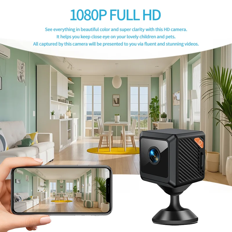 W02 1080P mini protezione di s - Smart Home Cctv Camera recensione e prezzo