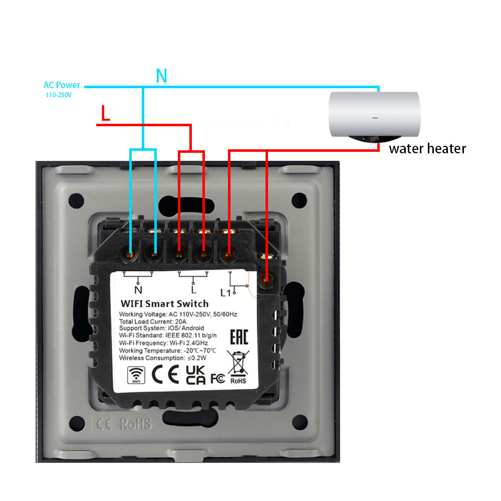 TAWOIA Wifi Smart Switch calda - Smart Home Touchscreen Control Panel recensione e prezzo