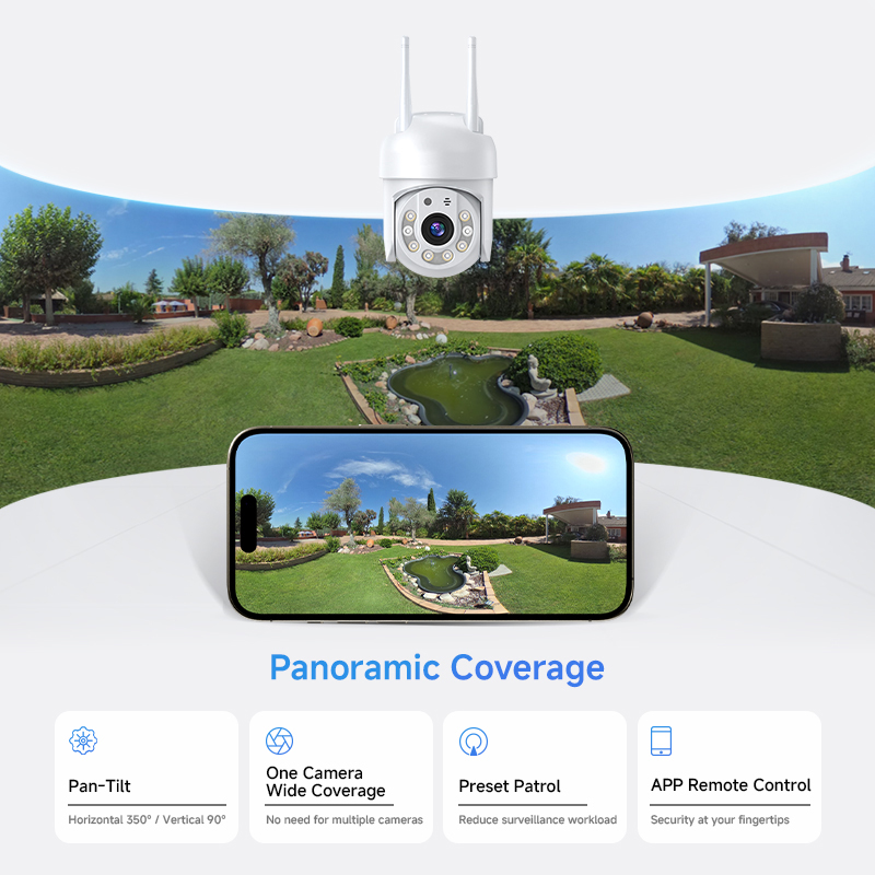 Telecamera di Sicurezza PTZ AI - Smart Home Cctv Camera recensione e prezzo