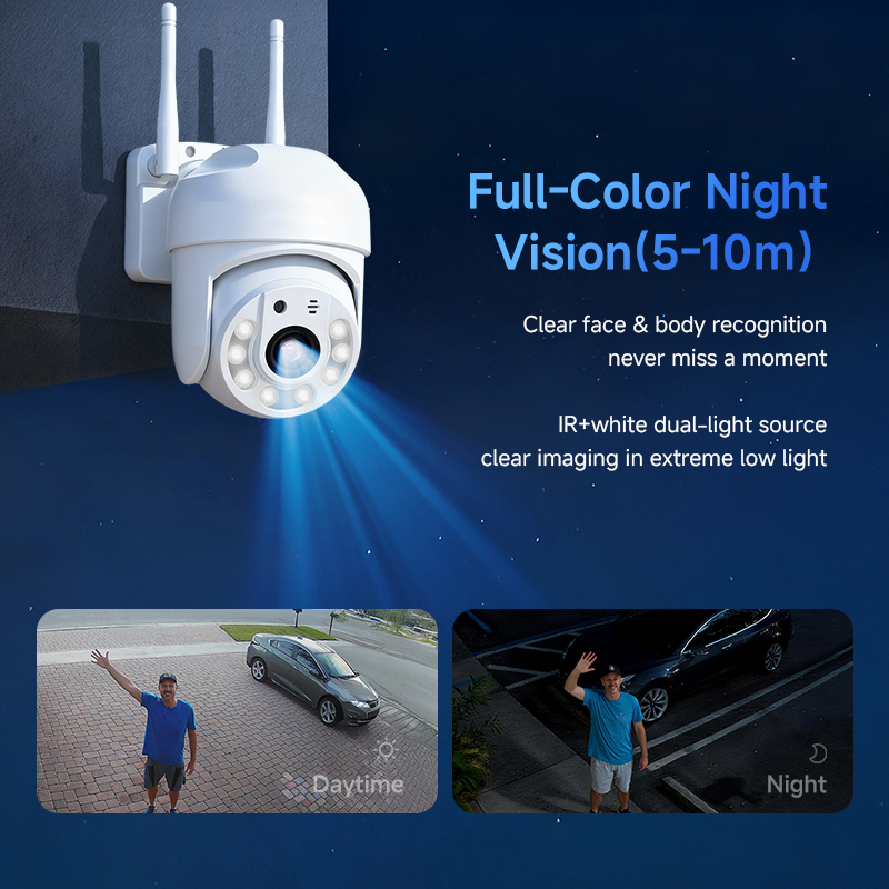 Telecamera di Sicurezza PTZ AI - Smart Home Cctv Camera recensione e prezzo