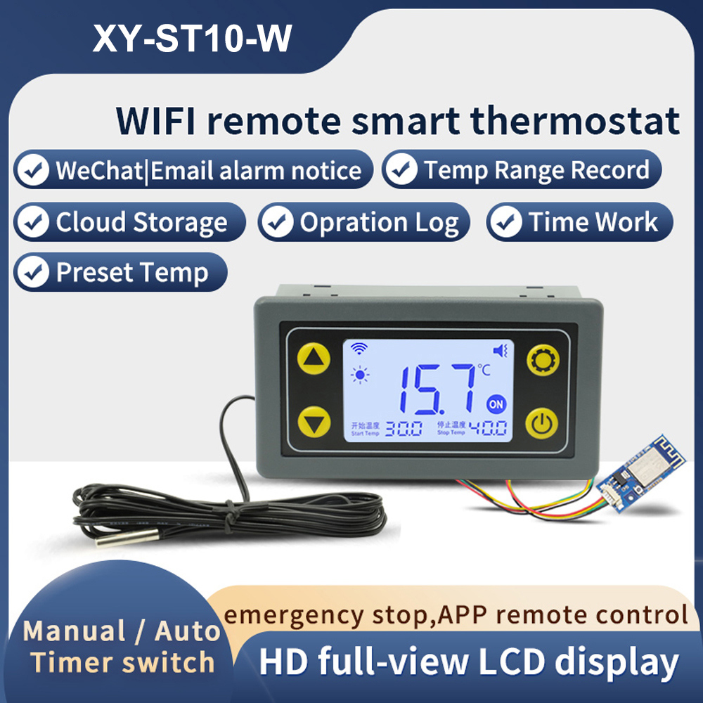 ST10-W/SA10-W/SA30-W/ST30-W DC - Wifi Thermostat recensione e prezzo