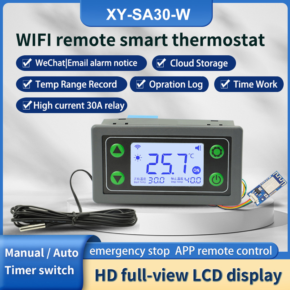 ST10-W/SA10-W/SA30-W/ST30-W DC - Wifi Thermostat recensione e prezzo