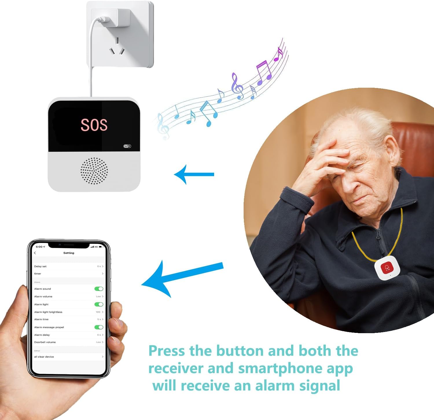 Cercapersone per anziani WiFi  - Wifi Smart Plug recensione e prezzo