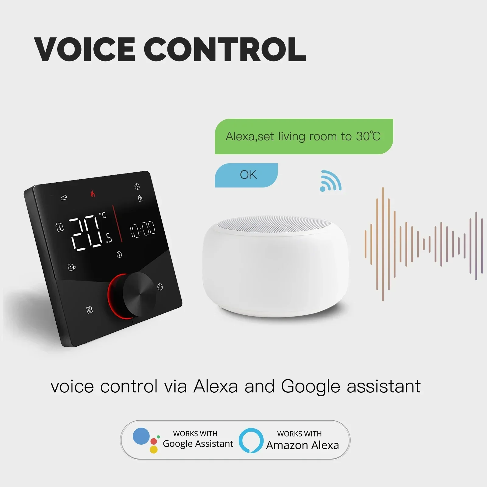 MOES Tuya WiFi Smart Manopola  - Smart Home Thermostat recensione e prezzo