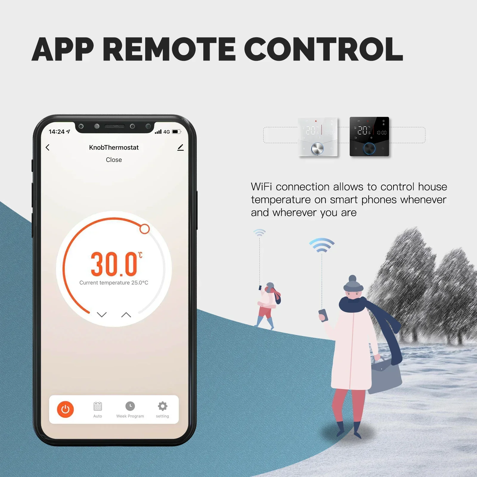 MOES Tuya WiFi Smart Manopola  - Smart Home Thermostat recensione e prezzo