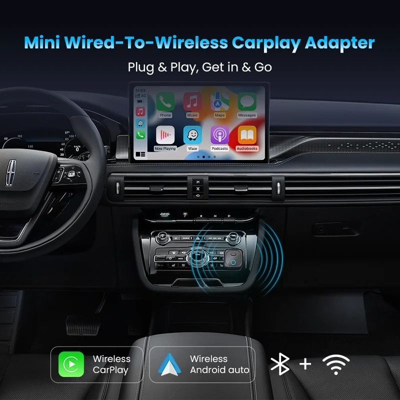 Adattatore CarPlay Wireless CA - Wifi Smart Plug recensione e prezzo