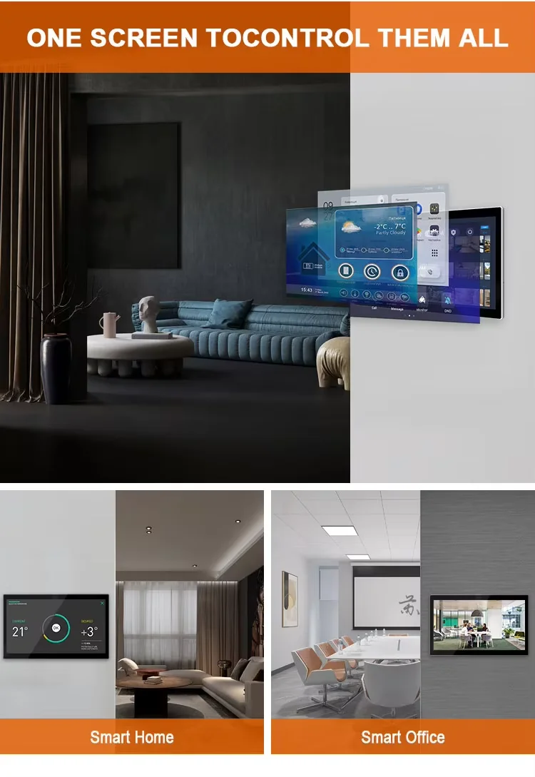 Nuovo Pannello di Controllo Sm - Smart Home Touchscreen Control Panel recensione e prezzo