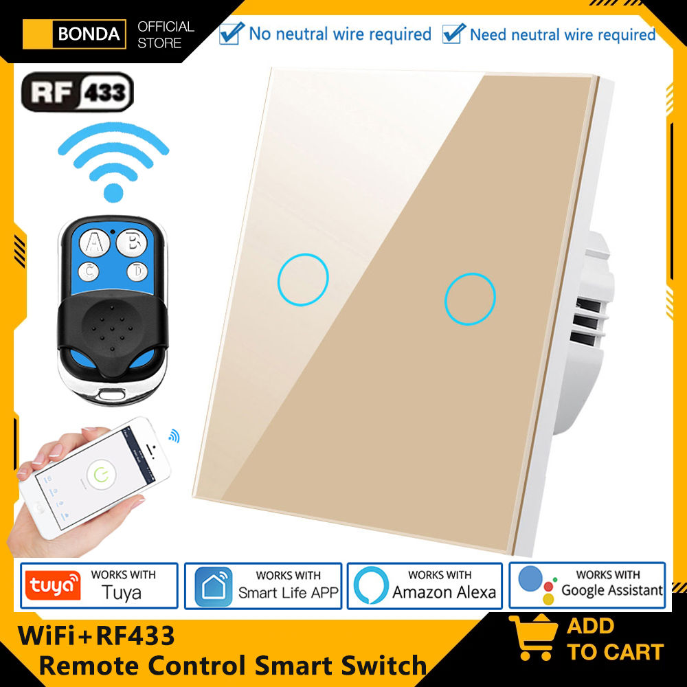 Tuya EU WiFi + RF433 Interrutt - Smart Home Yale recensione e prezzo