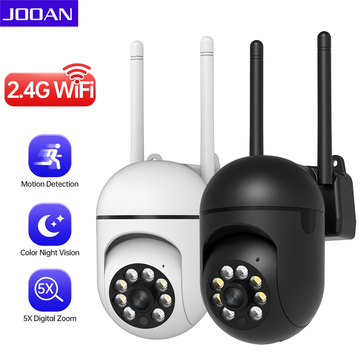 Telecamera IP PTZ JOOAN 1296P, - Smart Home Cctv Camera recensione e prezzo