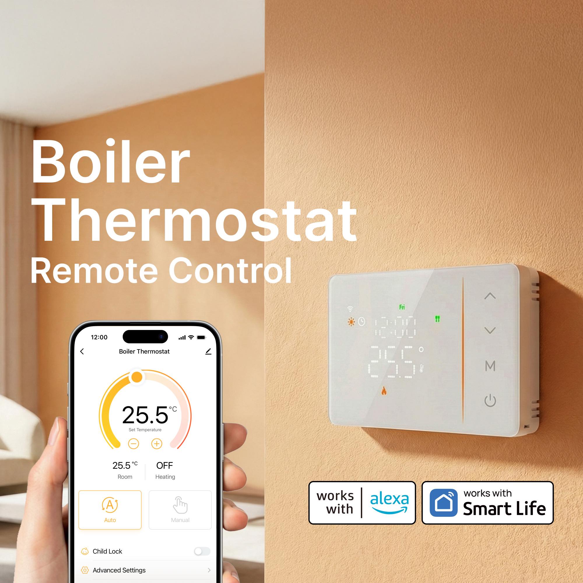 Termostato Wi-Fi Intelligente  - Smart Home Thermostat recensione e prezzo