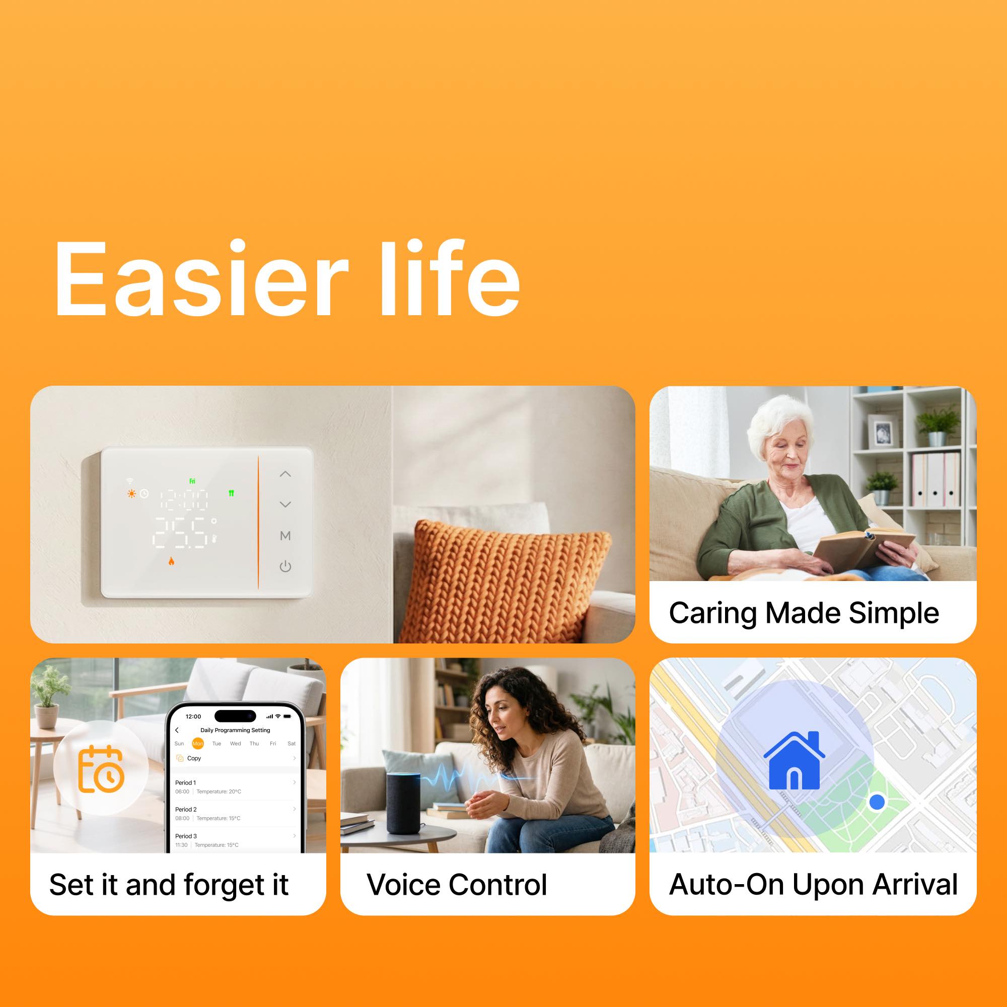 Termostato Wi-Fi Intelligente  - Smart Home Thermostat recensione e prezzo