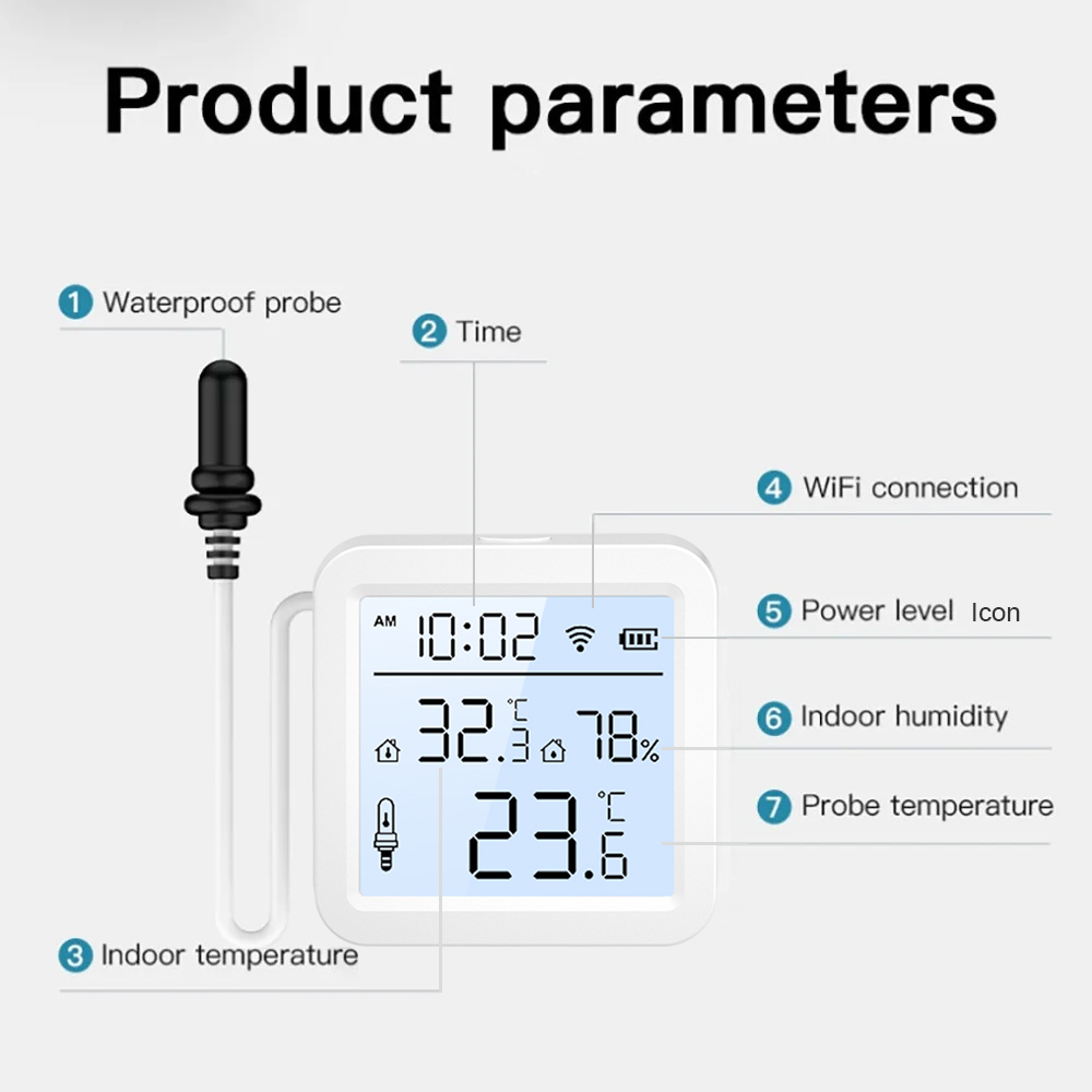 Sensore di Umidità e Temperatu - Wifi Thermostat recensione e prezzo